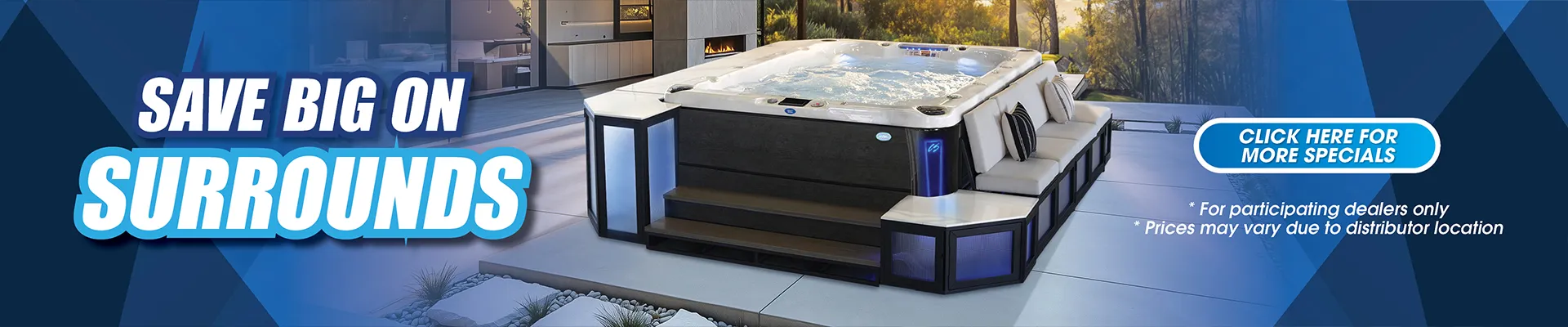 Calspas hot tub being used in a family setting - Pocatello